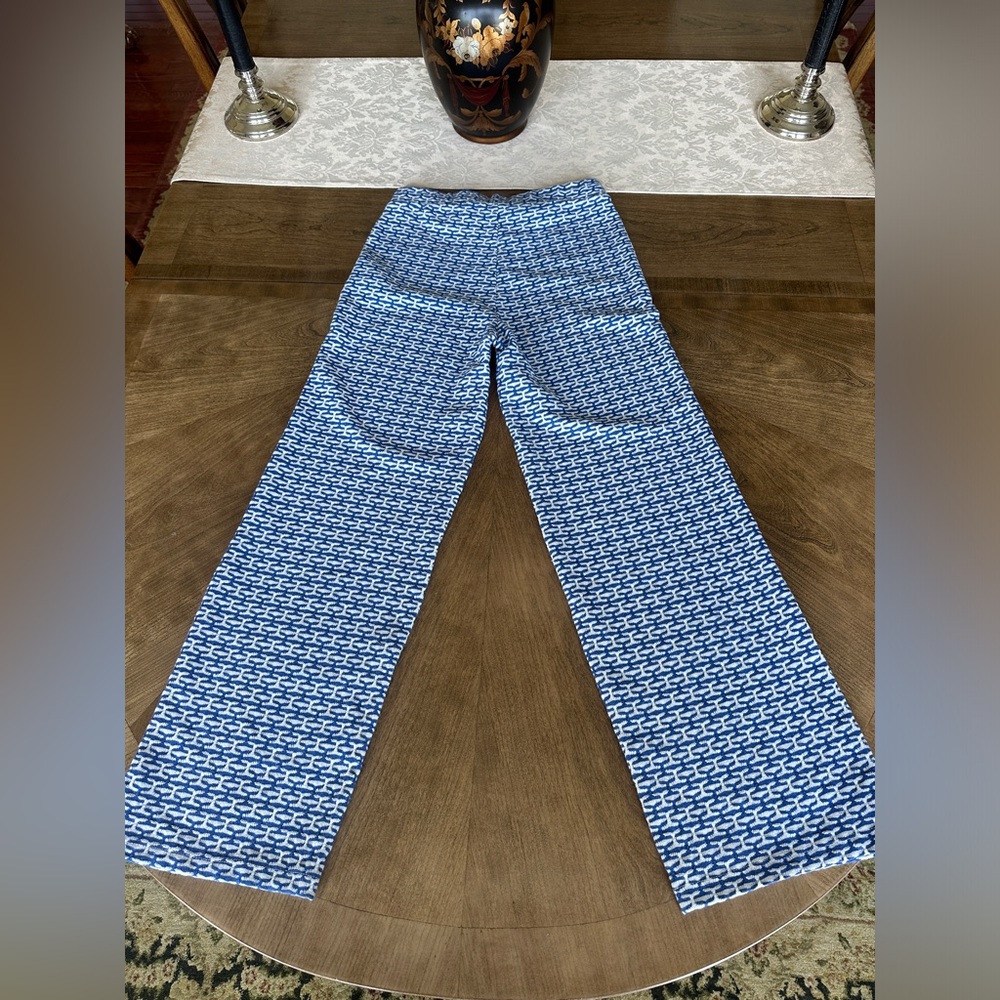 ZARA Retro Geometric Patterned Pants S - Picture 5 of 7